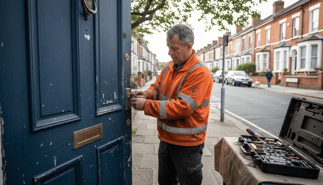 Locksmith fitting British Standard lock Bristol for Security Upgrades