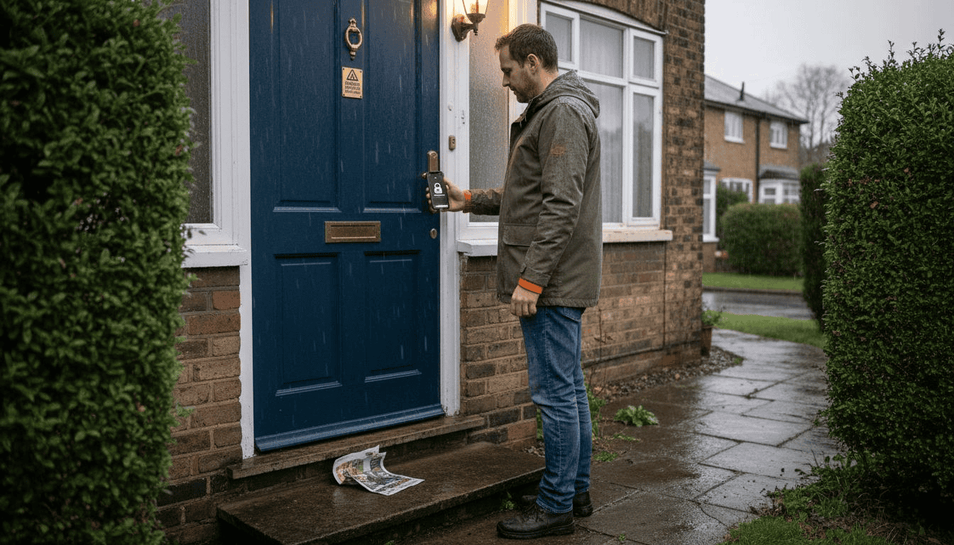 Prevent break-ins: 83% burglar deterrence with smart locks