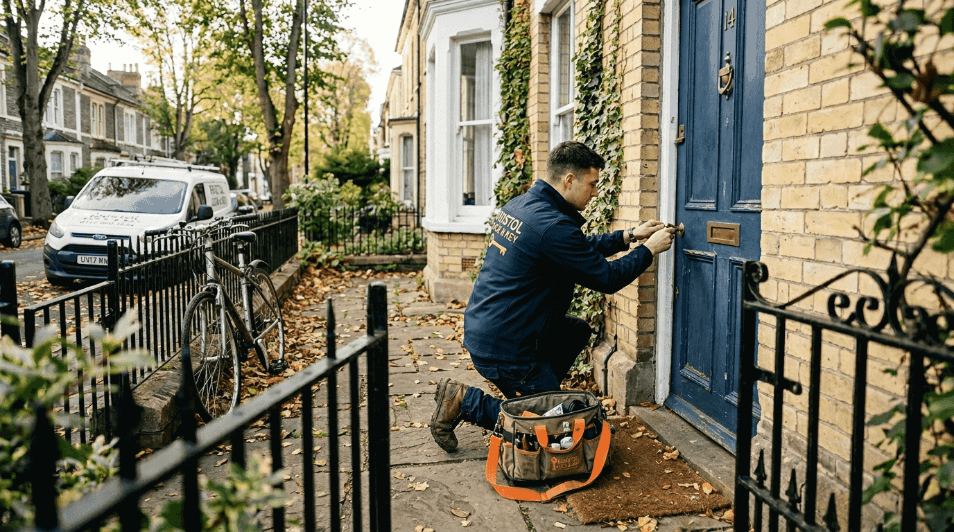 local locksmith unlocking Bristol door