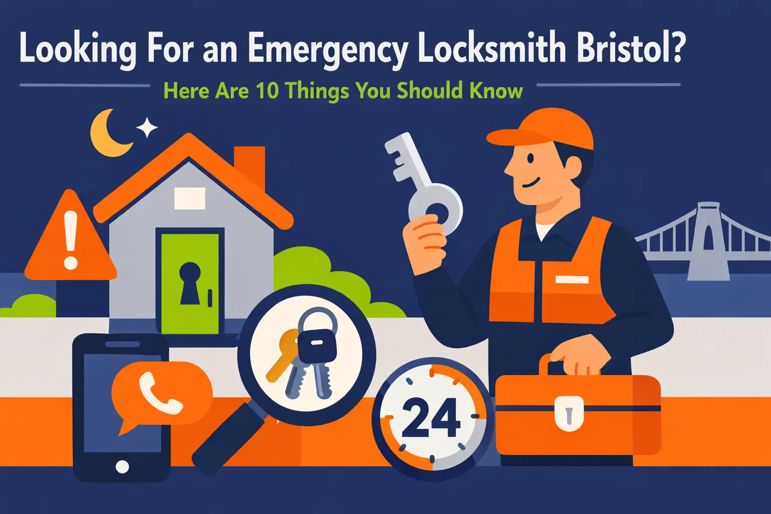 Looking For an Emergency Locksmith Bristol? Here Are 10 Things You Should Know