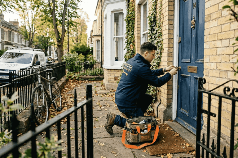 local locksmith unlocking Bristol door