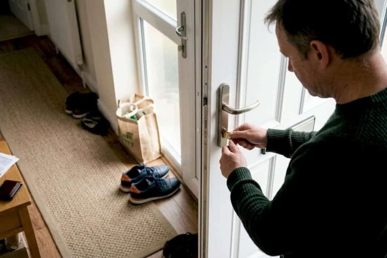 UPVC front door lock