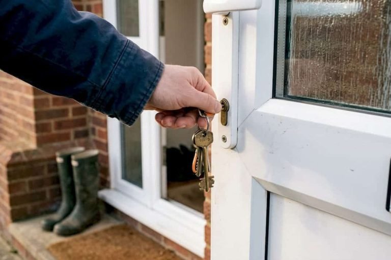 UPVC door lock guide