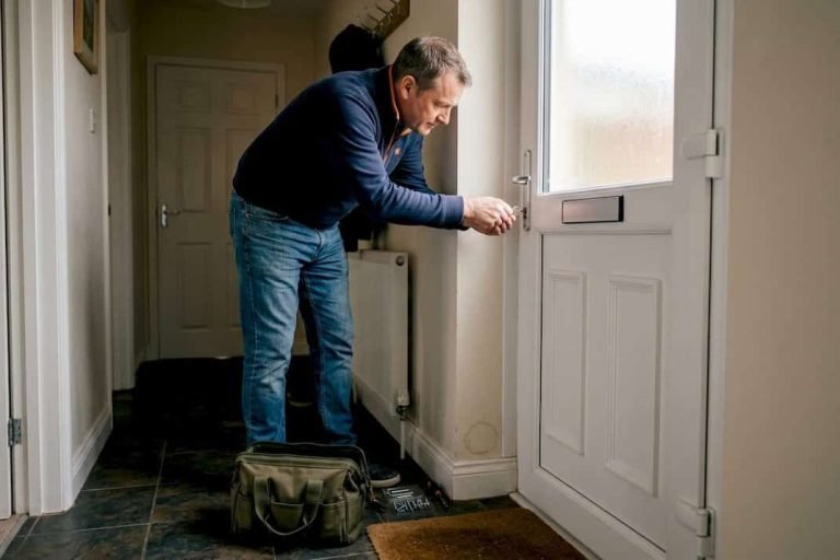 secure your UPVC door lock