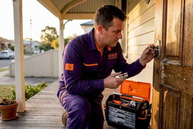 locksmith burglary repair process