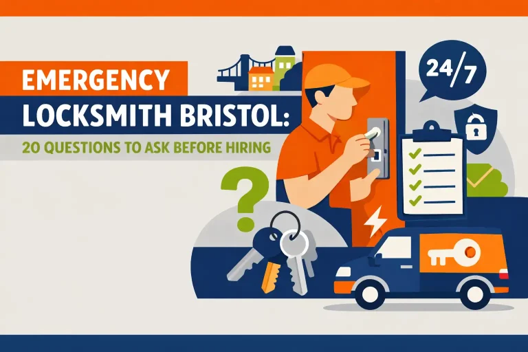 ask your emergency locksmith Bristol