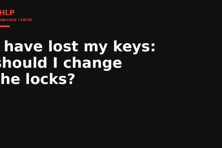 i-have-lost-my-keys-should-i-change-the-locks